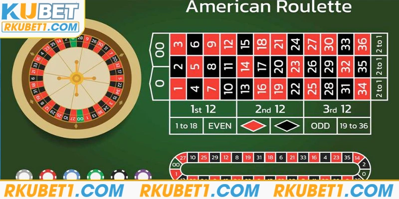 Roulette nổi tiếng với nhiều loại cược hấp dẫn